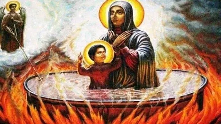 ቅድስት ኢየሉጣና ሕፃኑ ቅዱስ ቂርቆስ